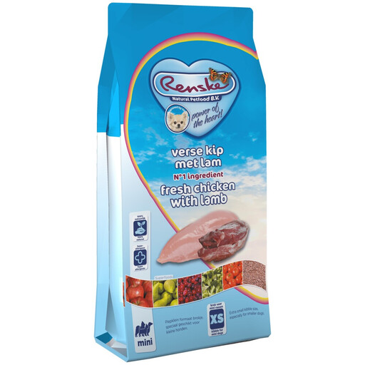 Sac de croquettes RENSKE Small Breed Poulet & Agneau