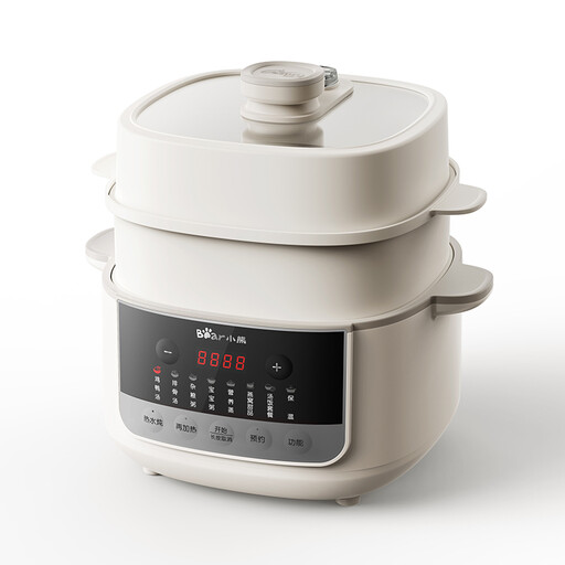 Bear Electric Steamer Pot With Steaming Basket