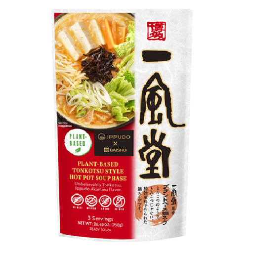 DAISHO Japanese Hot Pot Soup Base Ippudo Tonkotsu Style 750g