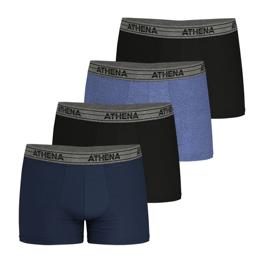 Pack of 4 ATHENA Basic Cotton Ecopack boxers