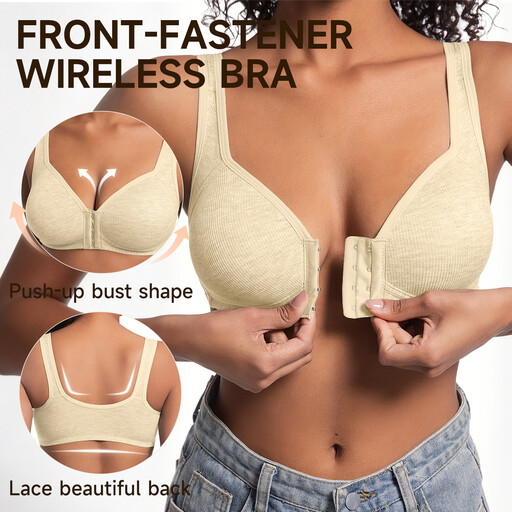 SEZZGU Women's Front Fastening Bra