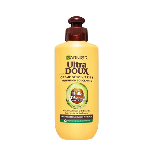 GARNIER Ultra Doux Crème de Soin Sans Rin?age Huile d'Avocat & Beurre de Karité - 200ml