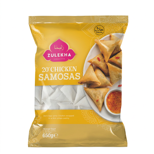 Zulakha 20 Chicken Samosa