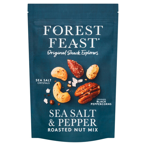 Forest Feast Sea Salt & Black Peppercorn 120g