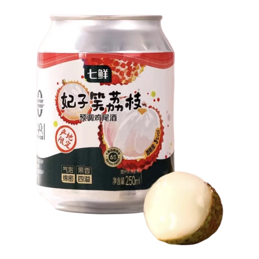 7FRESH Litchi flavoured cocktail 250ml