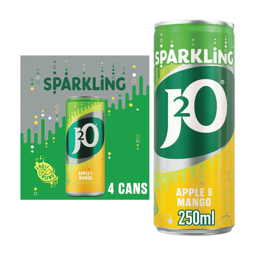 J2O Sparkling Apple & Mango 4 x 250ml