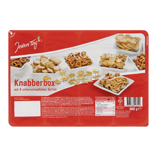 Jeden Tag Snack Box Salted Party Snack Mix 300 g