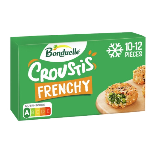 Croustis Mini Frenchy ?pinard Courgette Chèvre BONDUELLE