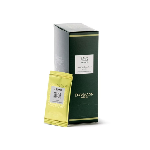DAMMANN Tilleul & Spearmint Herbal Tea 24 Tea Bags 48g