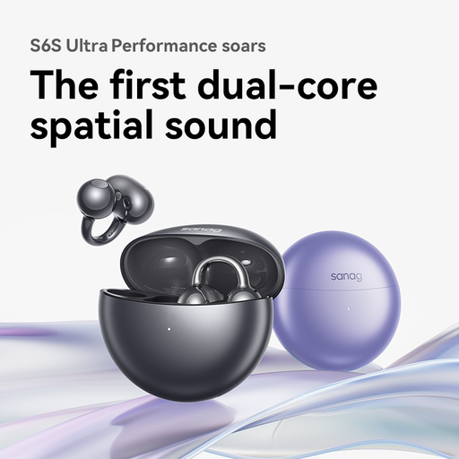 sanag S6SUltra Earbud Wireless Open-Ear Clip Earphones