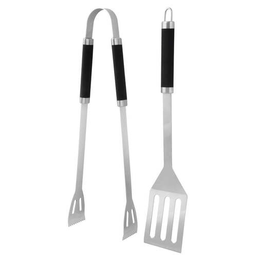 DAN GRILL BARBECUE TOOLS 2 PCS. SET Black