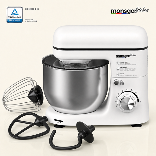 MONSGA SM100 robot pâtissier 6 L