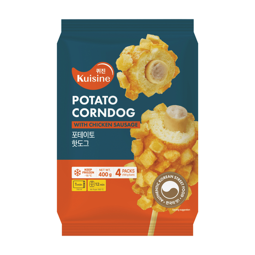 Kuisine Potato Corn Dog with Chicken Sausage