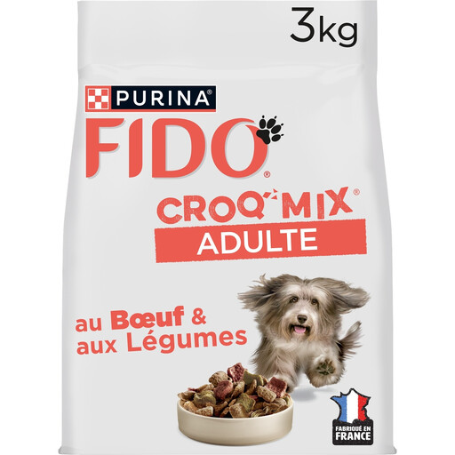PURINA FIDO Adult Beef & Vegetables Kibble - 3 kg