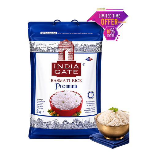 India Gate Basmati Rice Premium 5 kg