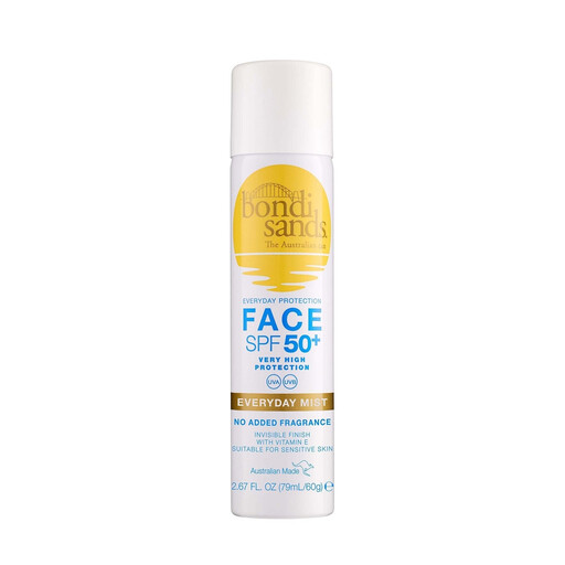 Bondi Sands Sunscreen SPF 50+ Fragrance Free Face Mist
