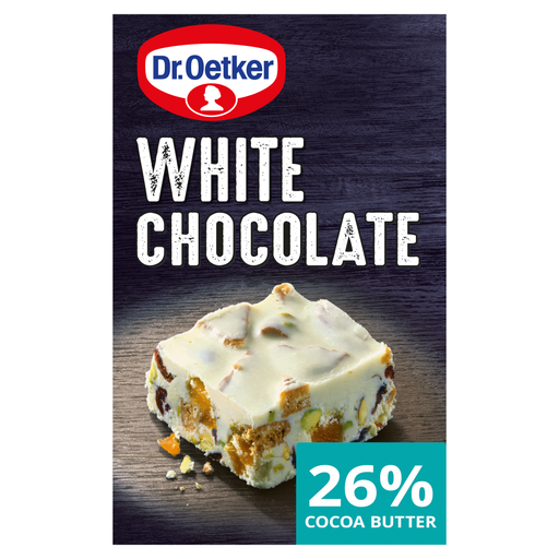 Dr. Oetker White Chocolate Bar 100g