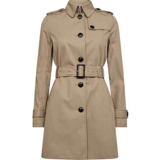 Tommy Hilfiger Heritage Single Breasted Trench in Beige