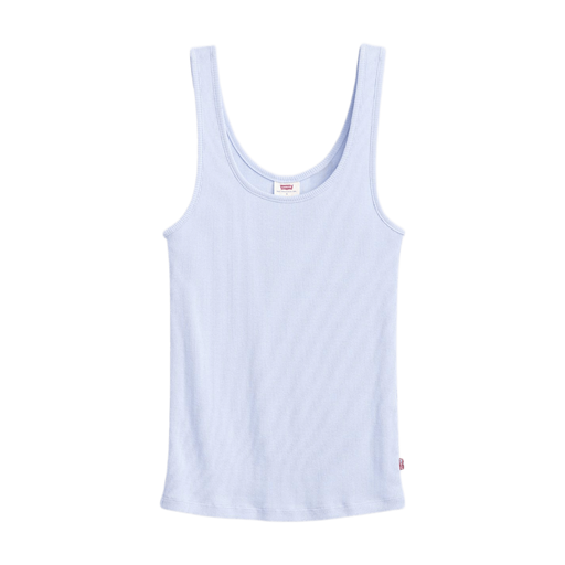 LEVI'S Women's Tank Top Kentucky Blue Essential Collection M