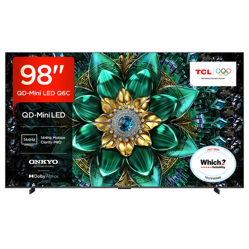 TCL 98Q6C QD-Mini LED 4K HDR Smart Google TV