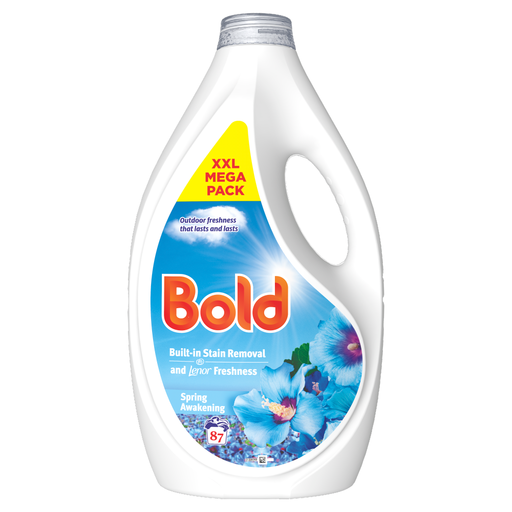 Bold Spring Awakening Liquid Laundry Detergent 87 Washes 2.697l