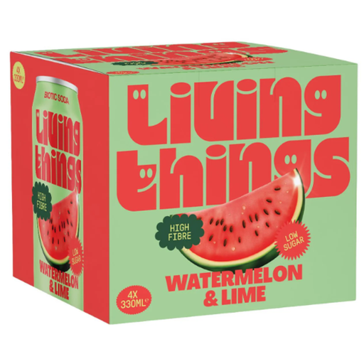 Living Things - Watermelon & Lime Soda