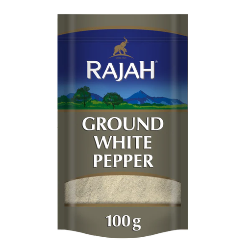 RAJAH Spices Ground White Pepper 100G