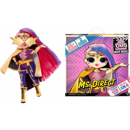 MGA L.O.L. Surprise! OMG Movie Doll Ms. Direct