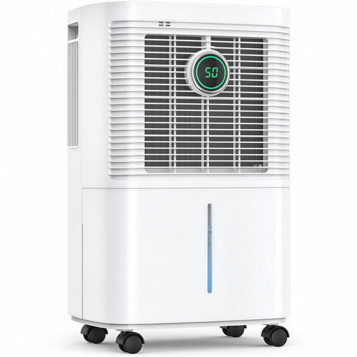 Ateroll dehumidifier with automatic humidity control and laundry mode