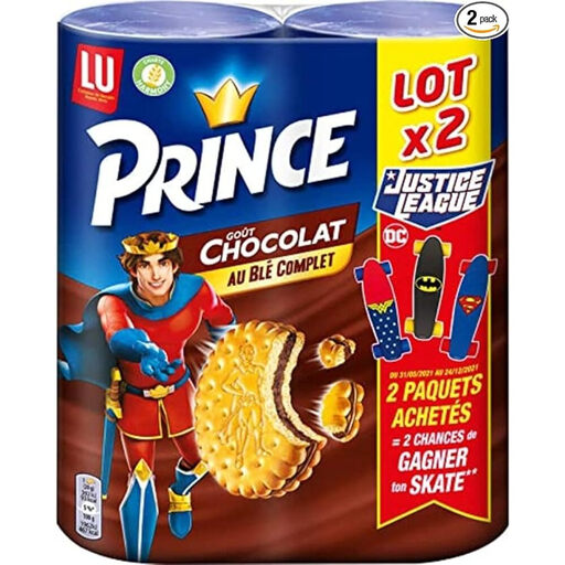 PRINCE chocolate 2x300g
