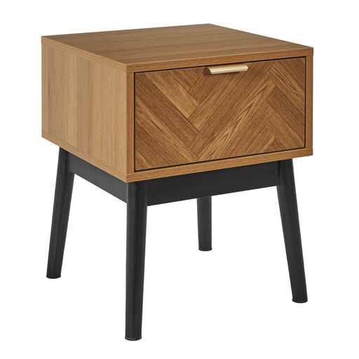 Felix Wooden Bedside Table by THE HOME DECO FACTORY
