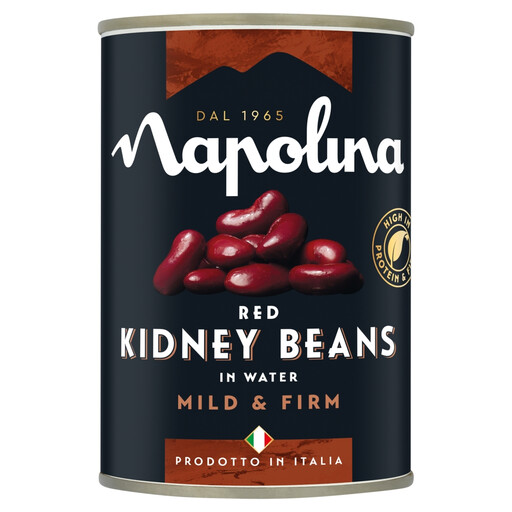 Napolina Red Kidney Beans in Water in a 400g tin