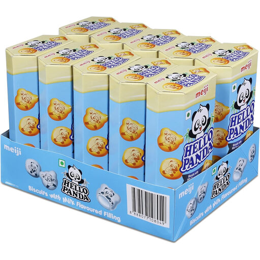 Meiji Hello Panda Biscuits with Creamy Milk Filling