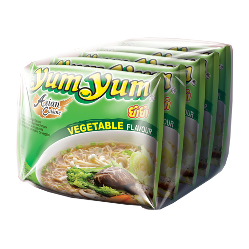 Yum Yum Vegetable Noodle Soup HL Pack 5 x 60g