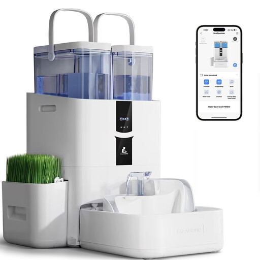 Fontaine à eau pour animaux LALAHOME DailyFresh 10 L