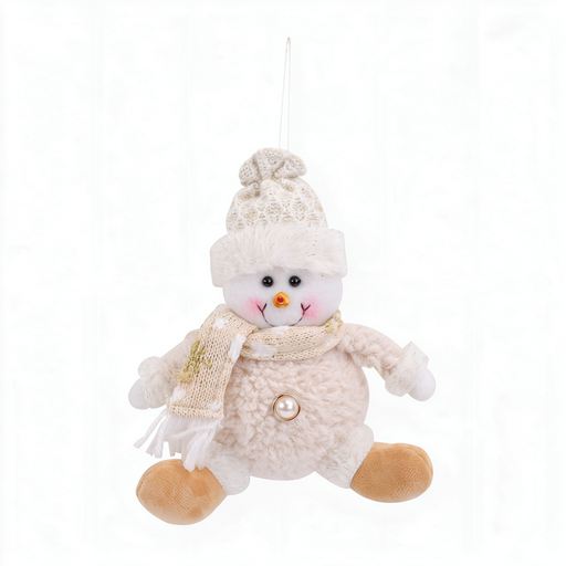 1PC Christmas Snowman with scarf decoration