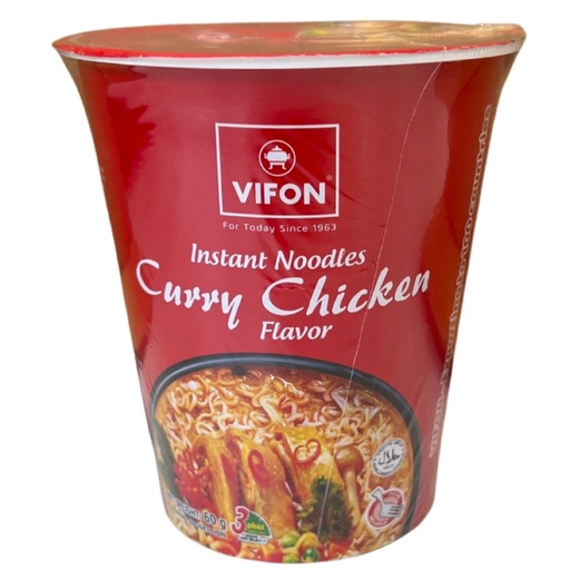 VIFON Cup Noodle Curry Chicken 60g