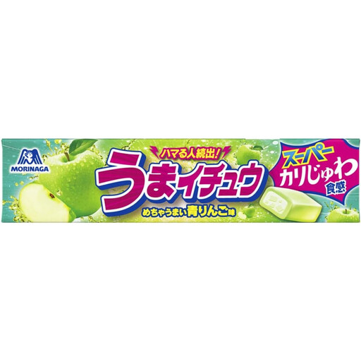 MORINAGA Hi Chew Green Apple Gummy 12 Tablets 55.2g/Pack