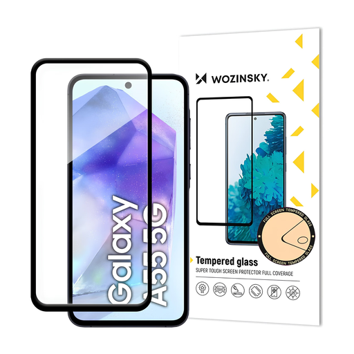 Wozinsky Super Strong Full Glue Tempered Glass for Samsung Galaxy S25 Full Screen