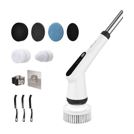 Ibergrif Electric Spin Brush with 7 Replaceable Heads