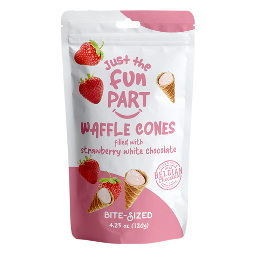JUST THE FUN PART Strawberry & White Chocolate 120g