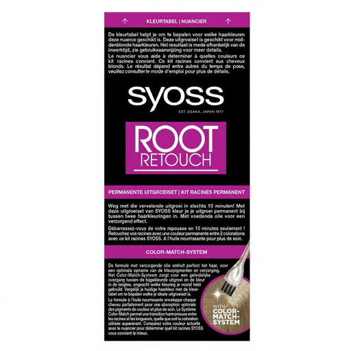 Syoss Hair Color Rootset - BR1 Blonde