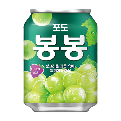 Haitai Bong Bong Grape Drink 238 ml