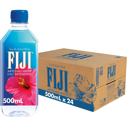 FIJI Water Natural Artesian Still Water -500ml (Pack of 24)