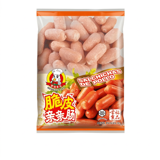 Saucisses de Poulet Meng Fu 360g