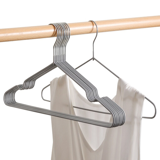 Metalen Hangers met Rubber Coating