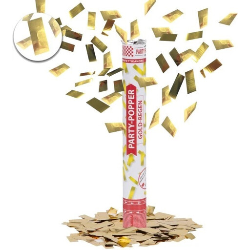Party Factory Party Popper Gold Rain Konfettikanone