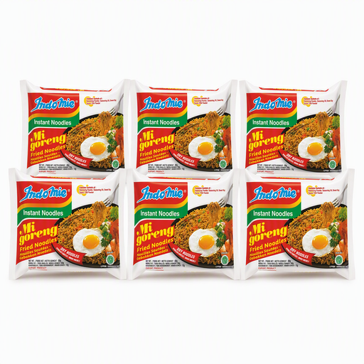 Indomie Mi Goreng 炒方便面 80g（6 包装）