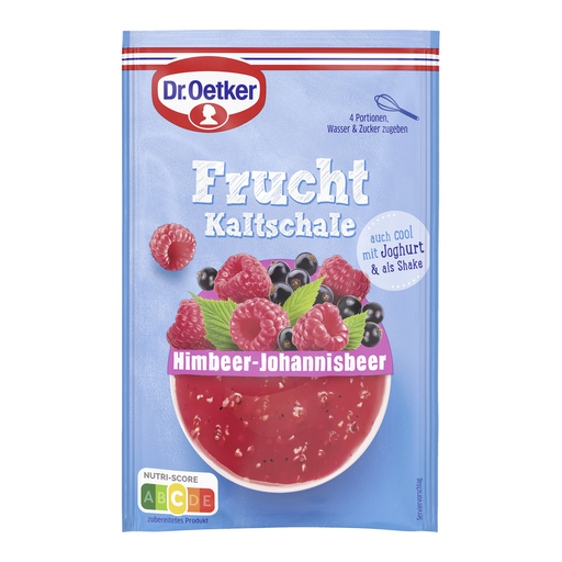 Dr. Oetker Cold Dessert Raspberry-Redcurrant