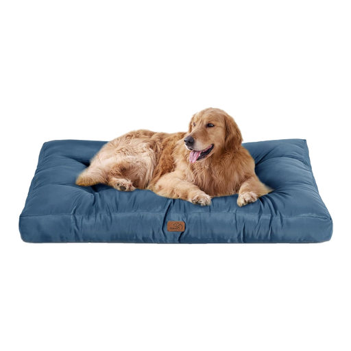 Bedsure Pet Mat - Solid Color - Waterproof 111x89x10 XL Navy Blue